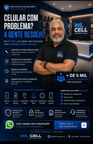 Consertos de smart fone e notebook