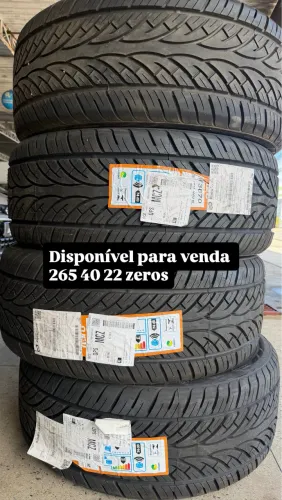 4 pneus 265 40 22 zero