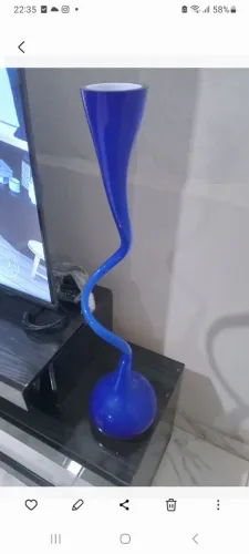 Lindo vaso azul original do Canadá ? 100,00reais