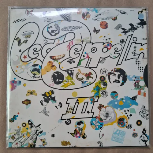 Lp Led Zeppelin III, 1ª prensagem, 1977. Estandar. Impecável. Item de colecionador. 
