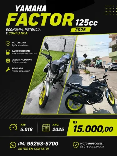 Moto Yamaha Factor DX 150