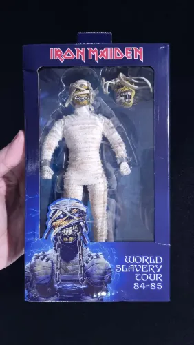 Neca EDDIE - Iron Maiden World Slavery Tour 84 - 85 Action Figure LACRADA RARIDADE