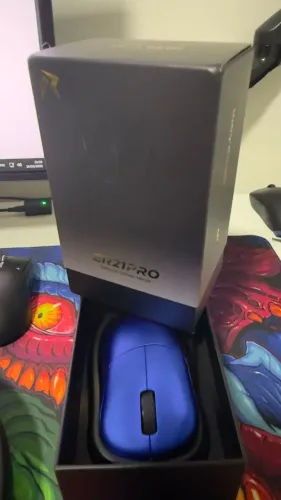 Mouse Gamer RAWM ER21 Pro 8K - Pouquíssimo uso - Completo