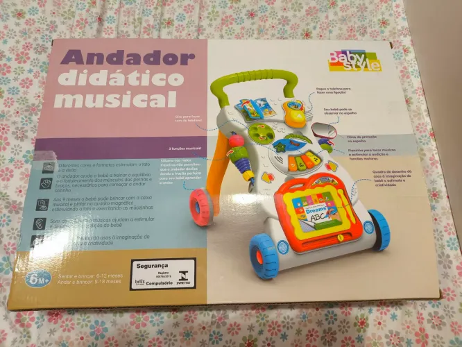 Andador didático
