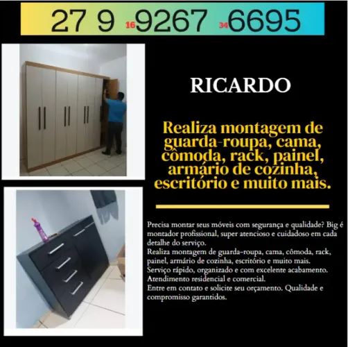 MONTADOR DE MÓVEIS