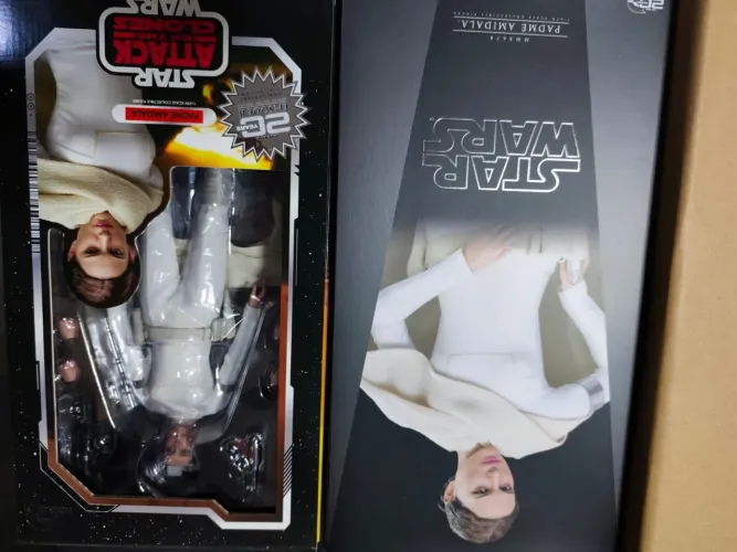 Hot Toys Padmé Amigdala Star Wars Anakin Skywalker Darth Vader obi Wan Kenobi yoda mando
