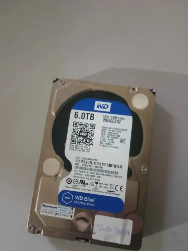 com defeito / hd de 6 tb