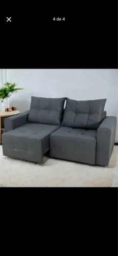 Sofá Cinza 1,85m entrego