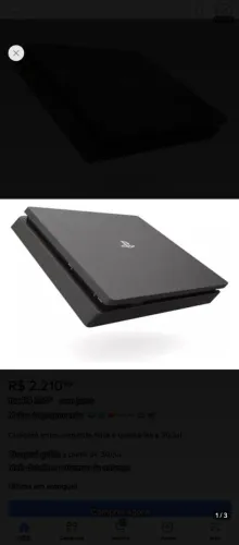Play 4 usado console