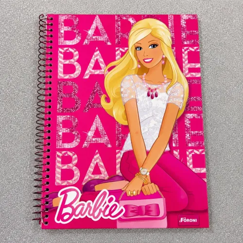 Caderno vintage Barbie 2013