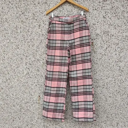 Calça Lança Perfume xadrez rosa M