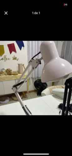 Luminária articulada