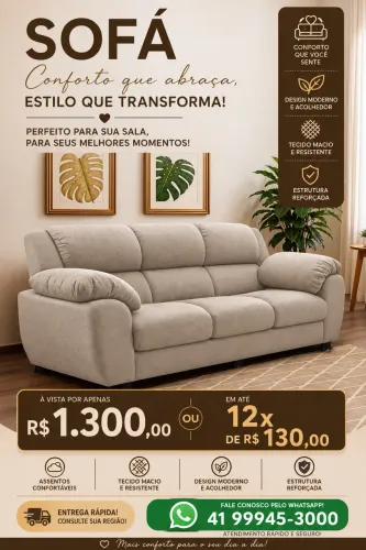 Sofás novos