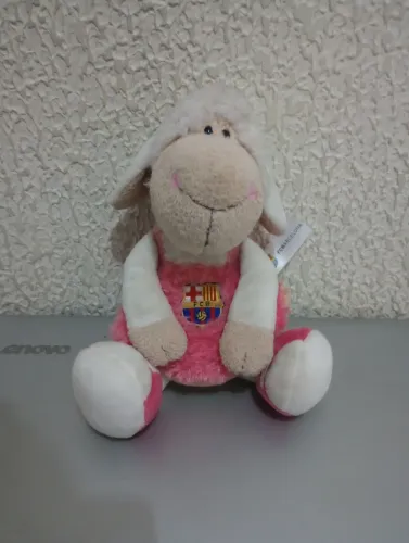 Ovelha de pelúcia Barcelona FCB FC Produto Oficial <br>