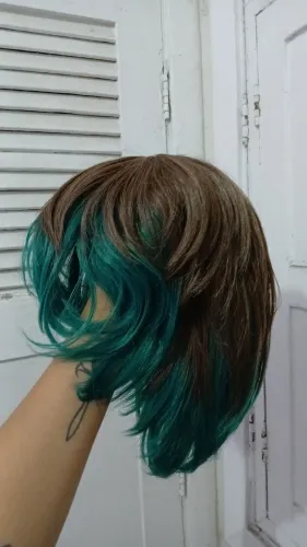 Peruca Curta para Cosplay
