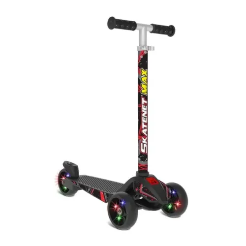 Patinete Bandeirante Skatenet Max Led 3 Rodas 120kg