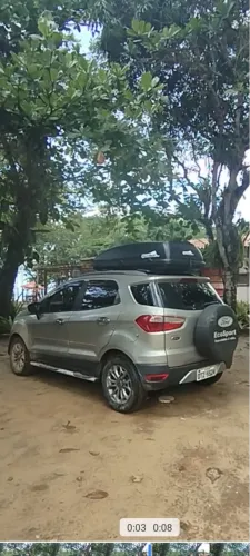 BAGAGEIRO 600L + RACK EM PERFEITO ESTADO 