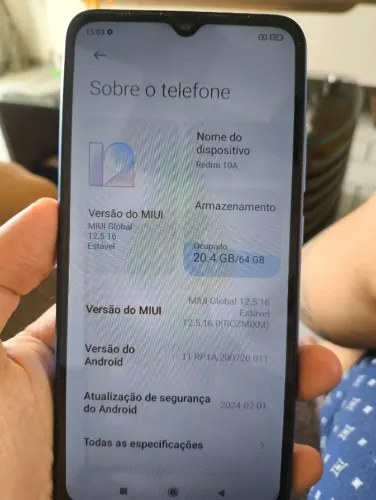 Xiaomi Redmi 10A - Excelente para o dia a dia!