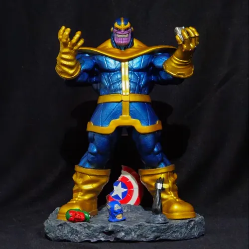 Thanos Infinity Gauntlet Custom Fanart Escala 1/10 N/ Iron studios Sideshow