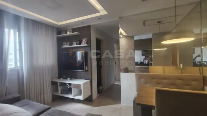 Apartamento com 3 quartos, 1 vaga, 49 m² 03 quartos no Condomínio Vista dos Ipês-Serra.