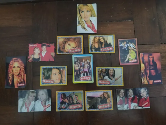 Cards coleção Rebelde