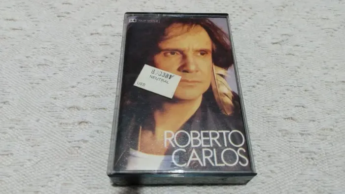 Fita K7 antiga Roberto Carlos.