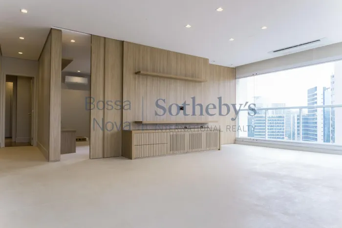 Apartamento novo com varanda gourmet próximo ao Shopping JK para primeira locação