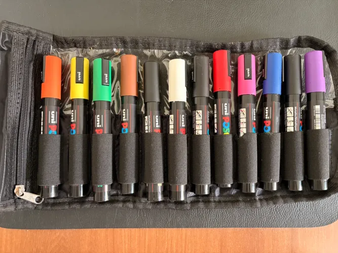 Estojo marcador Posca