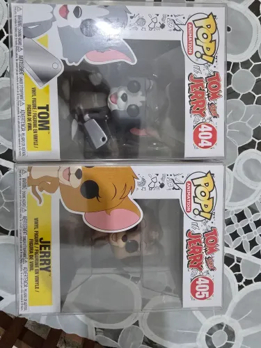 Funko pop tom and jerry 404 e 405 nunca saiu da caixa original