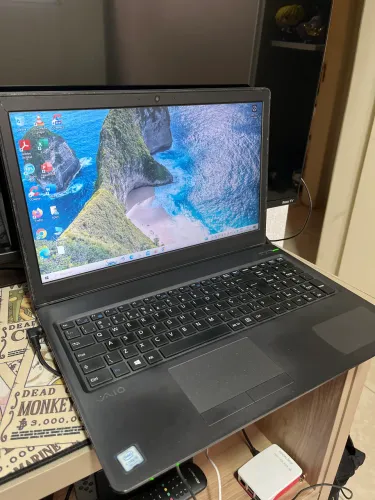 Notebook Sony vaio preto