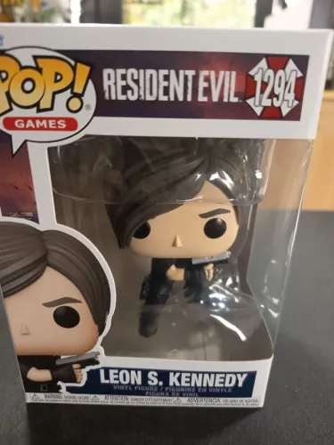 FUNKO POP RESIDENTE EVIL LEON S. KENNEDY (ORIGINAL) NOVO