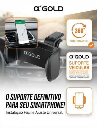 Suporte de celular para Difusor do Ar condicionado
