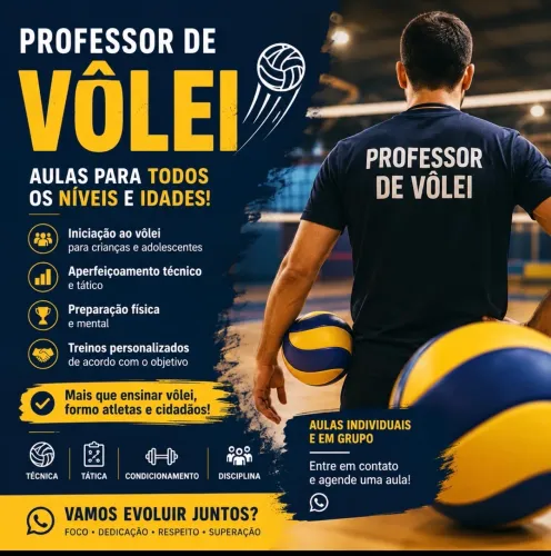 Professor de vôlei 