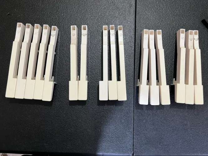 Teclas teclado Korg M1 Yamaha DX7 SY99 Motif 6 Motif 7