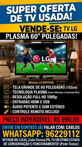 TV 60 polegadas Promoção