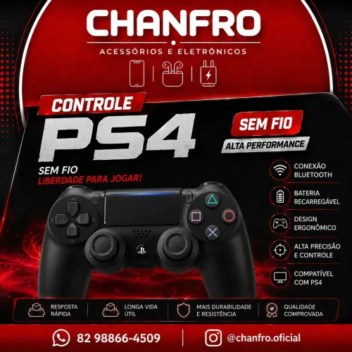 Controle PS4 