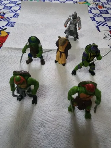 Tartaruga ninja bonecos 5 cm