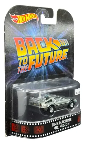 Time Machine Mr Fusion Back To Future 2015 Hot Wheels 1/64 de volta para o futuro