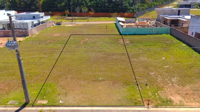 Lote Alphaville Br, 1° Etapa, Quitado e Registrado Apto a financiar Quadra 542