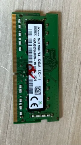 Memória RAM 16GB Notebook