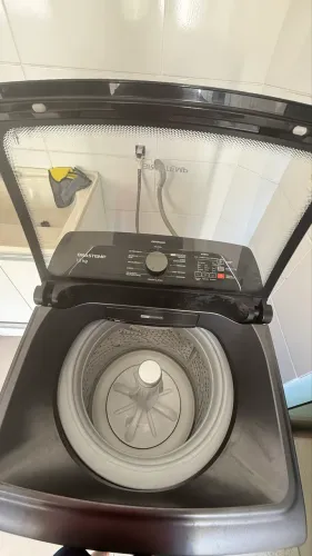 Máquina Lavar Usada 12kg Brastemp modelo bwk12a9a 110v titanio