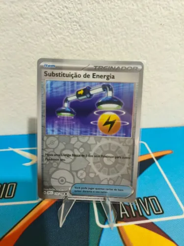 Substituição de Energia (173/198) Reverse Foil Carta Pokemon TCG