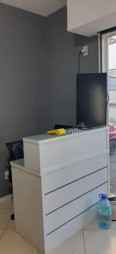 Recepção em mdf