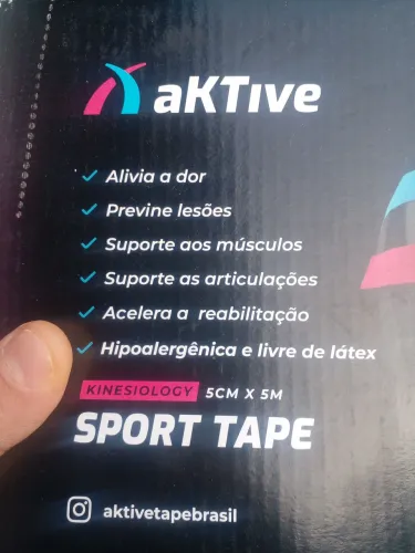 Sport Tape Aktive cx com 6 rolos 