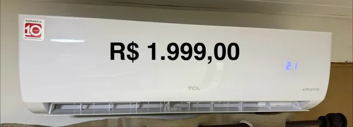 Vendo esse ar condicionado de 12 mil btus inverter 