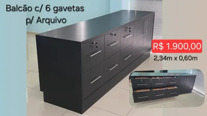 Móveis e equipamentos de Escritório