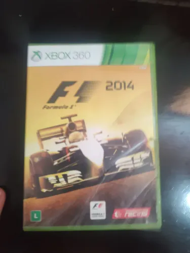 Jogo F1 2014 Xbox 360 Original Com Manual - Mídia Física