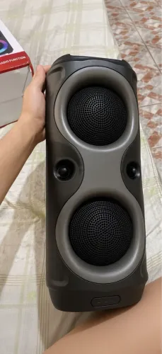Caixinha de Som LED RGB Bluetooth | Grave Forte e Bateria Longa!