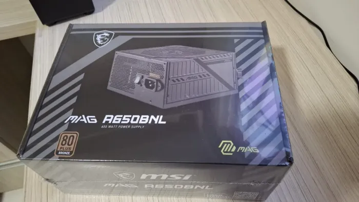 FONTE MSI MAG 650W 80 PLUS BRONZE