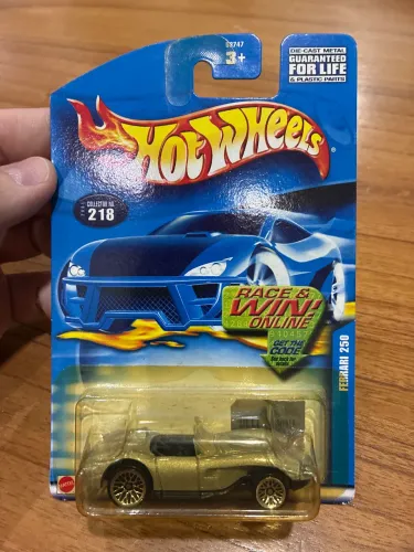 Hot Wheels Ferrari 250 Prata 2001 Race & Win! 